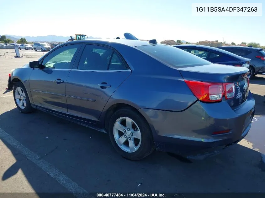 2013 Chevrolet Malibu 1Ls VIN: 1G11B5SA4DF347263 Lot: 40777484