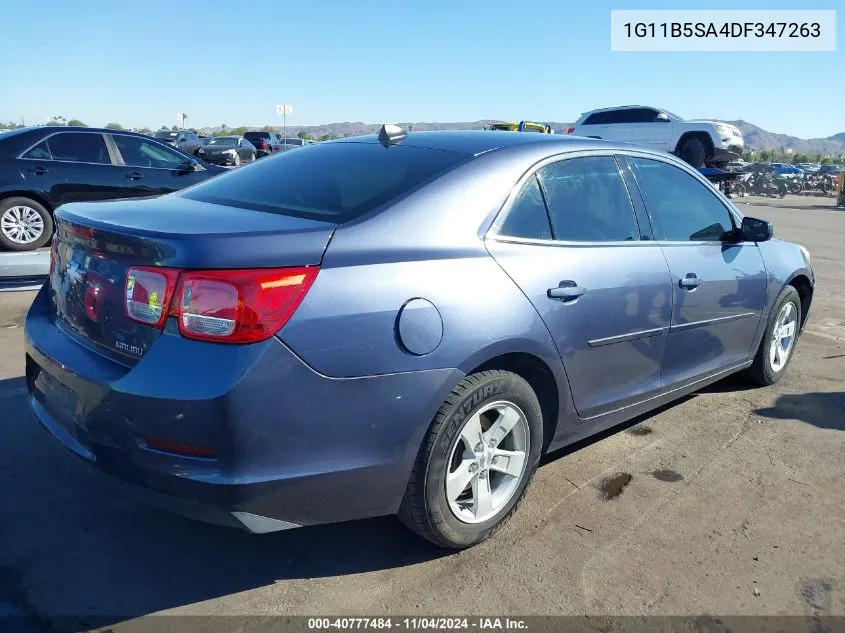 2013 Chevrolet Malibu 1Ls VIN: 1G11B5SA4DF347263 Lot: 40777484