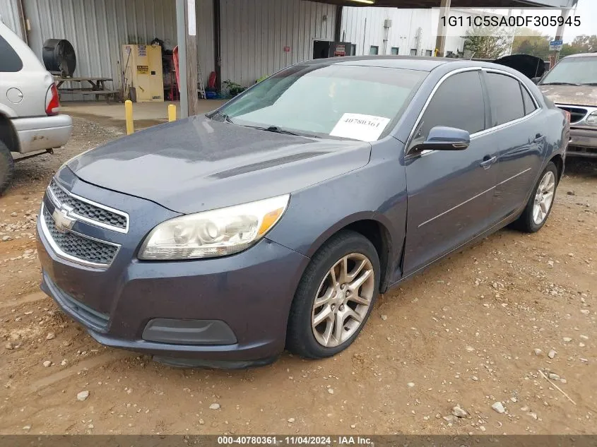 1G11C5SA0DF305945 2013 Chevrolet Malibu 1Lt