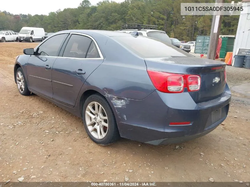 1G11C5SA0DF305945 2013 Chevrolet Malibu 1Lt