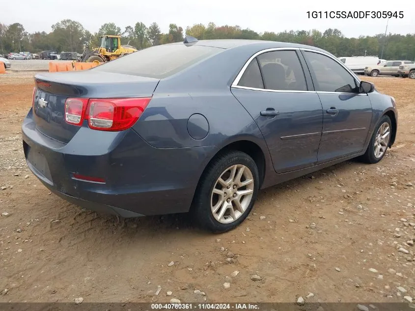 1G11C5SA0DF305945 2013 Chevrolet Malibu 1Lt