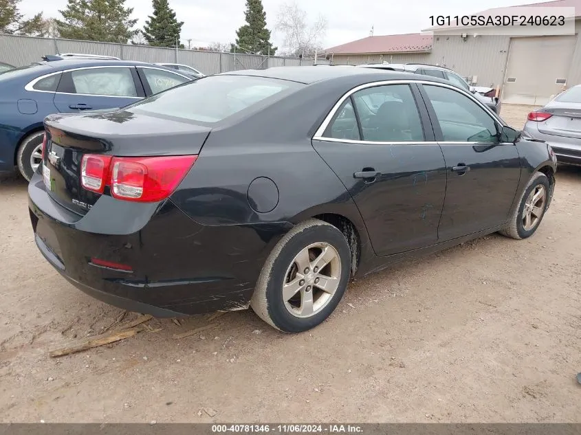 2013 Chevrolet Malibu 1Lt VIN: 1G11C5SA3DF240623 Lot: 40781346