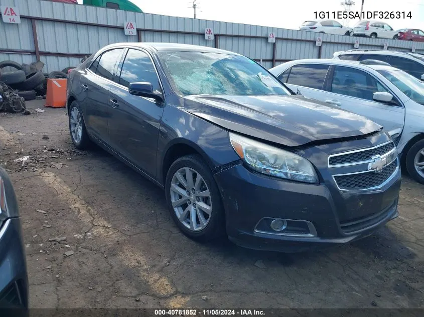 2013 Chevrolet Malibu 2Lt VIN: 1G11E5SA1DF326314 Lot: 40781852