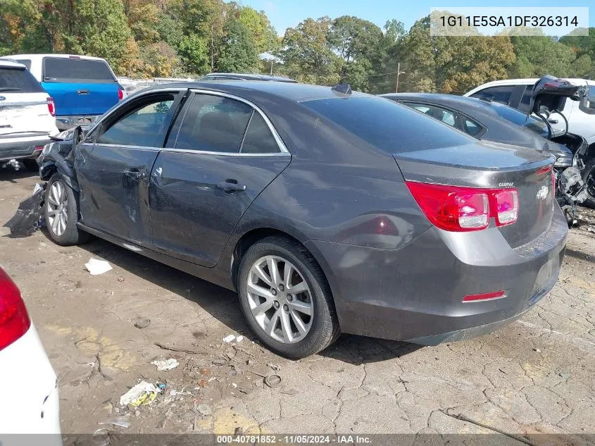 2013 Chevrolet Malibu 2Lt VIN: 1G11E5SA1DF326314 Lot: 40781852