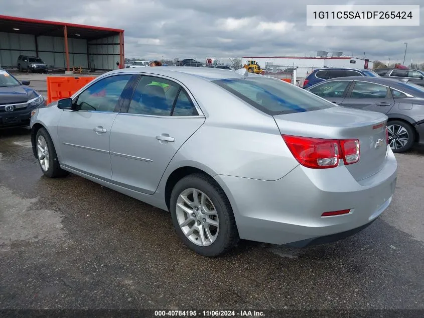 2013 Chevrolet Malibu 1Lt VIN: 1G11C5SA1DF265424 Lot: 40784195