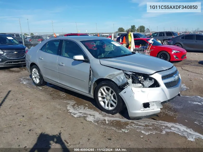 1G11C5SAXDF340850 2013 Chevrolet Malibu 1Lt