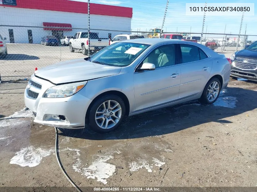 1G11C5SAXDF340850 2013 Chevrolet Malibu 1Lt