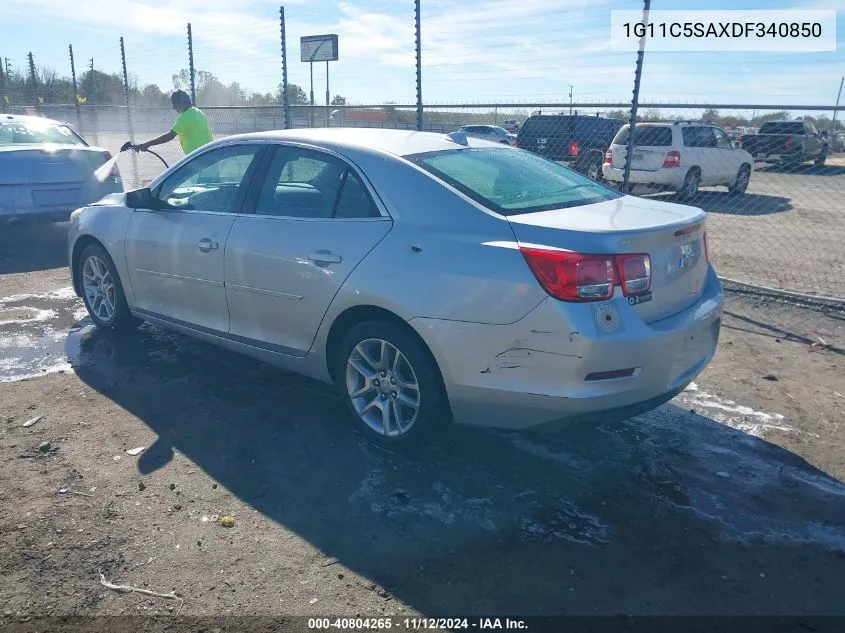 1G11C5SAXDF340850 2013 Chevrolet Malibu 1Lt