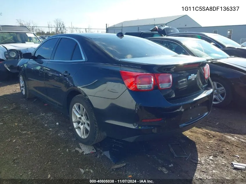 2013 Chevrolet Malibu 1Lt VIN: 1G11C5SA8DF136337 Lot: 40805038