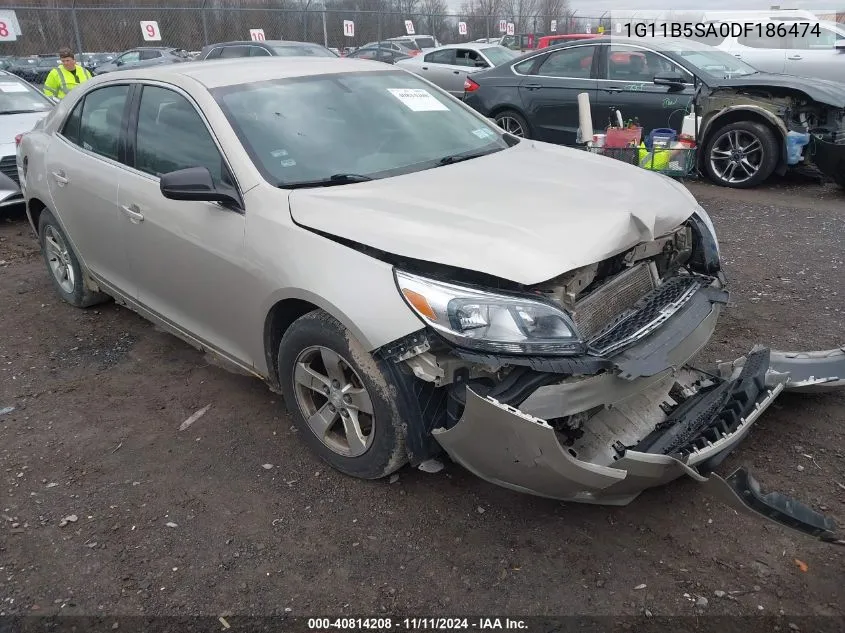 2013 Chevrolet Malibu 1Ls VIN: 1G11B5SA0DF186474 Lot: 40814208