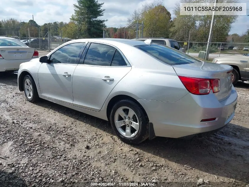 2013 Chevrolet Malibu 1Lt VIN: 1G11C5SA5DF205968 Lot: 40814867