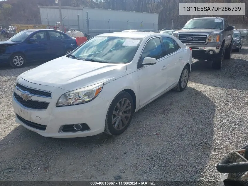 2013 Chevrolet Malibu 2Lt VIN: 1G11E5SA7DF286739 Lot: 40815967