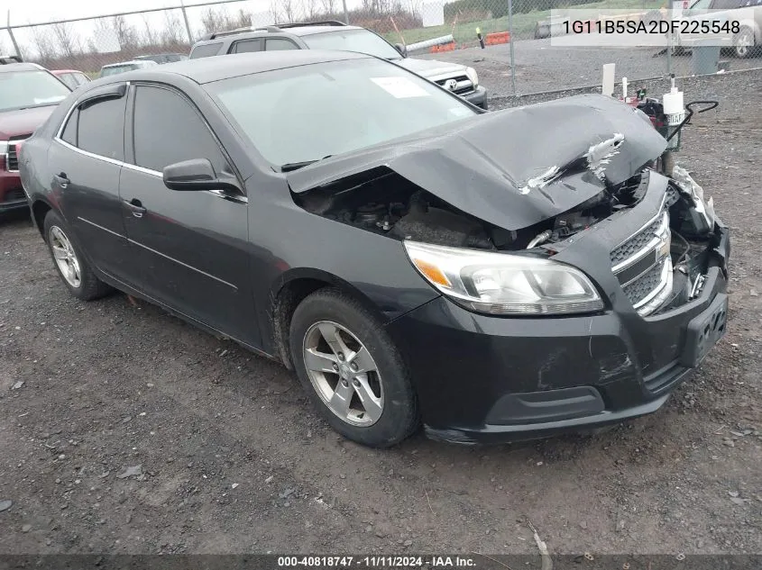 2013 Chevrolet Malibu 1Ls VIN: 1G11B5SA2DF225548 Lot: 40818747