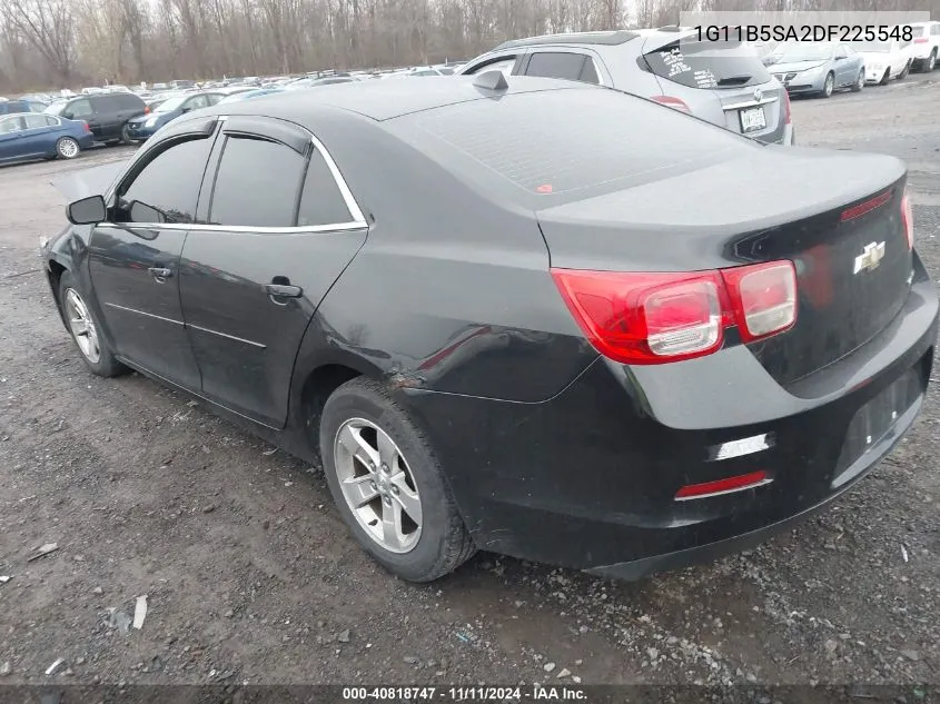 2013 Chevrolet Malibu 1Ls VIN: 1G11B5SA2DF225548 Lot: 40818747