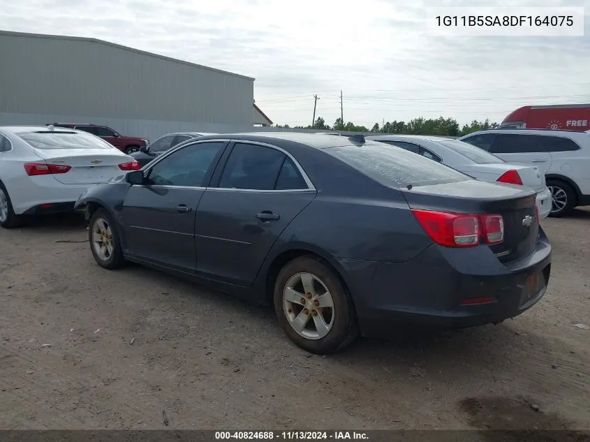 2013 Chevrolet Malibu 1Ls VIN: 1G11B5SA8DF164075 Lot: 40824688