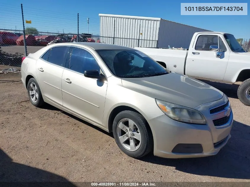 2013 Chevrolet Malibu 1Ls VIN: 1G11B5SA7DF143704 Lot: 40825991