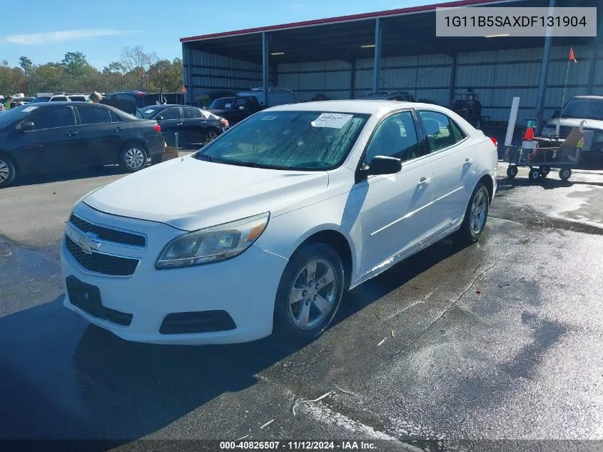 2013 Chevrolet Malibu 1Ls VIN: 1G11B5SAXDF131904 Lot: 40826507