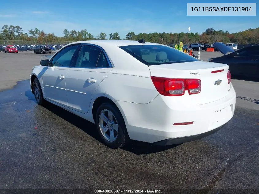 2013 Chevrolet Malibu 1Ls VIN: 1G11B5SAXDF131904 Lot: 40826507