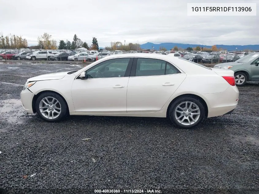 2013 Chevrolet Malibu Eco Premium Audio VIN: 1G11F5RR1DF113906 Lot: 40830360