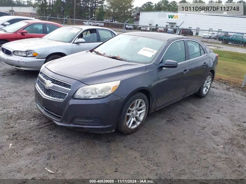 2013 Chevrolet Malibu Eco VIN: 1G11D5RR7DF112748 Lot: 40839058