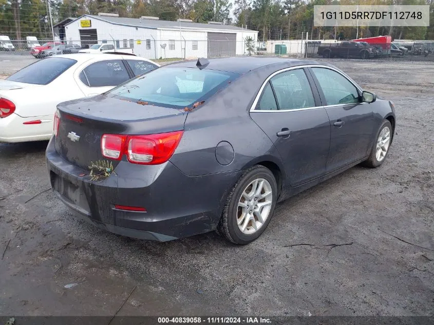 2013 Chevrolet Malibu Eco VIN: 1G11D5RR7DF112748 Lot: 40839058