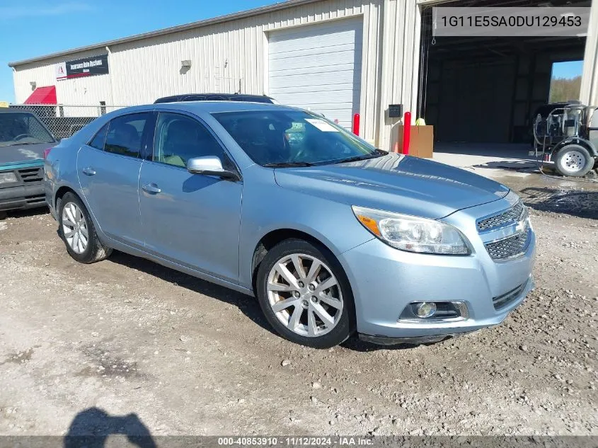 2013 Chevrolet Malibu 2Lt VIN: 1G11E5SA0DU129453 Lot: 40853910