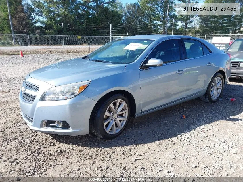 2013 Chevrolet Malibu 2Lt VIN: 1G11E5SA0DU129453 Lot: 40853910