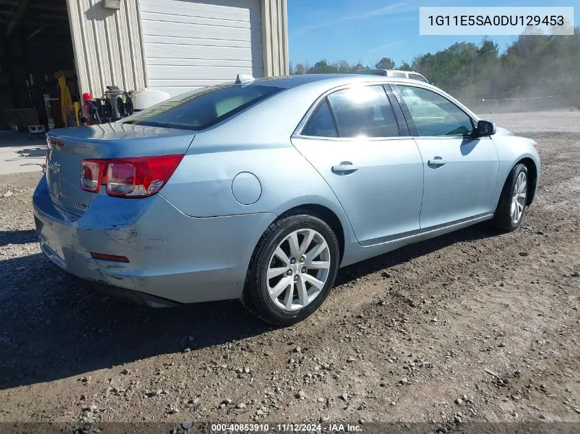 2013 Chevrolet Malibu 2Lt VIN: 1G11E5SA0DU129453 Lot: 40853910