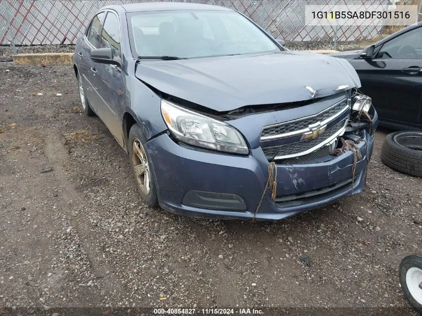 2013 Chevrolet Malibu 1Ls VIN: 1G11B5SA8DF301516 Lot: 40854827