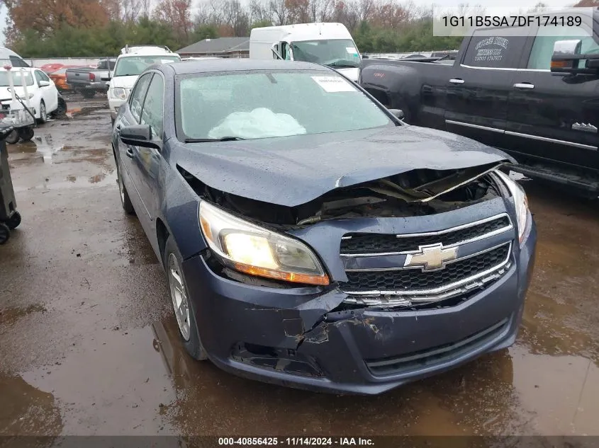 2013 Chevrolet Malibu 1Ls VIN: 1G11B5SA7DF174189 Lot: 40856425