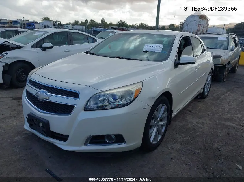 2013 Chevrolet Malibu 2Lt VIN: 1G11E5SA9DF239356 Lot: 40857776