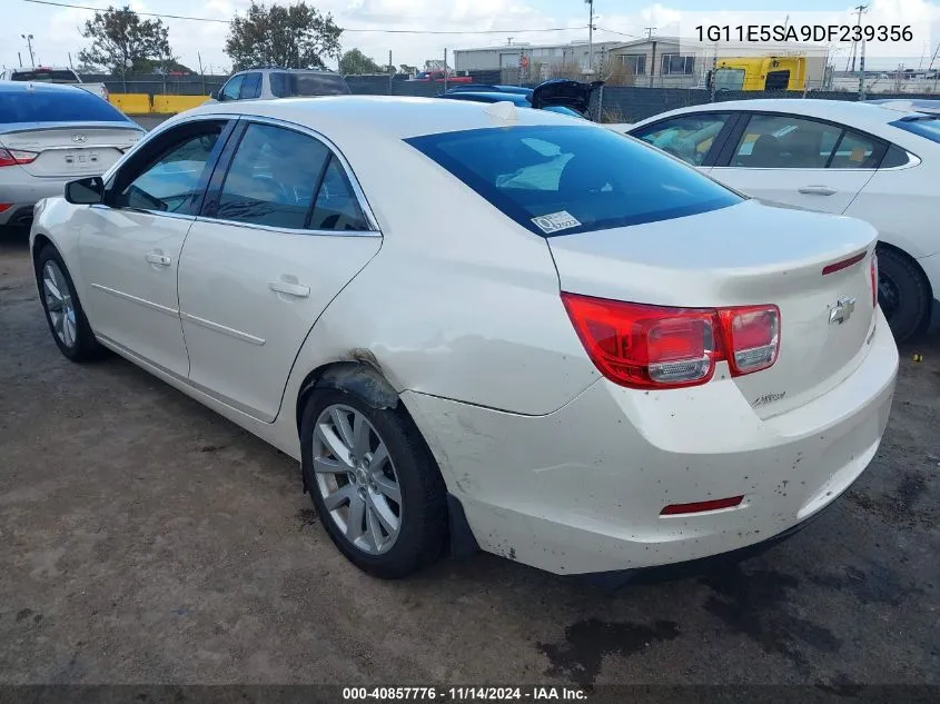 2013 Chevrolet Malibu 2Lt VIN: 1G11E5SA9DF239356 Lot: 40857776