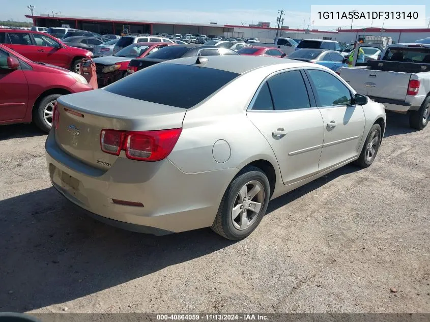 2013 Chevrolet Malibu 1Fl VIN: 1G11A5SA1DF313140 Lot: 40864059