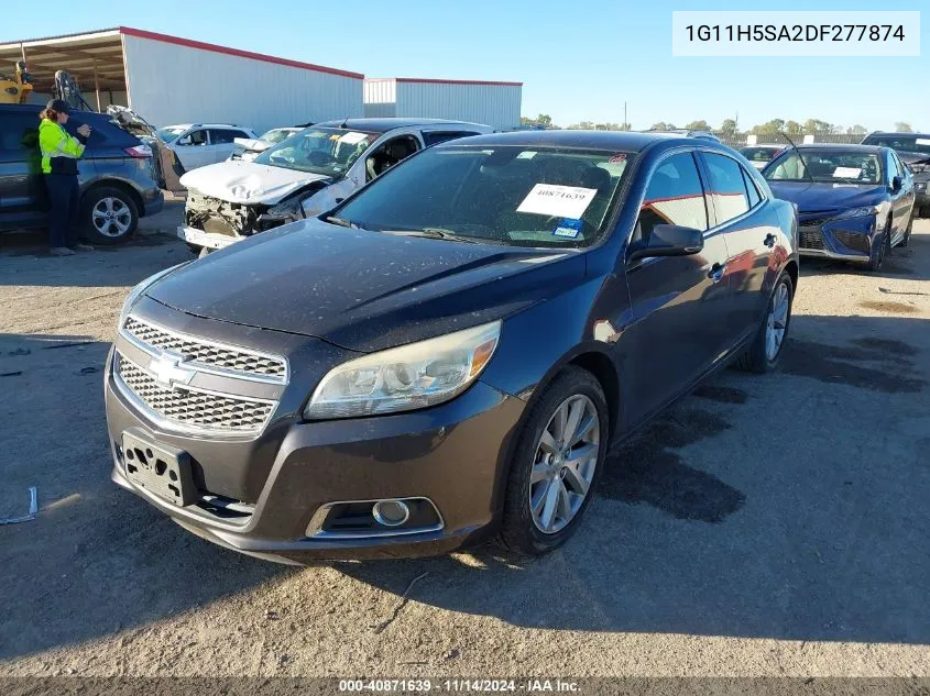 2013 Chevrolet Malibu 1Lz VIN: 1G11H5SA2DF277874 Lot: 40871639