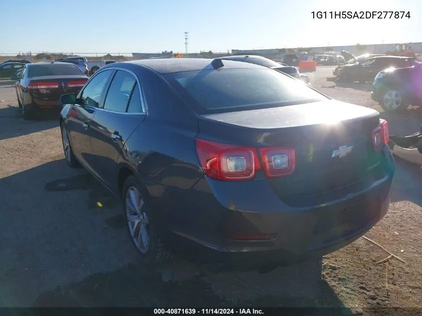 2013 Chevrolet Malibu 1Lz VIN: 1G11H5SA2DF277874 Lot: 40871639