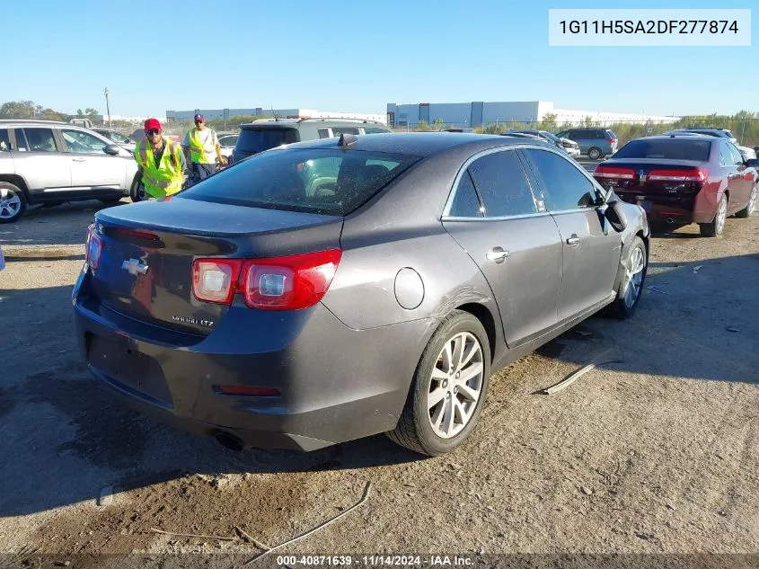 2013 Chevrolet Malibu 1Lz VIN: 1G11H5SA2DF277874 Lot: 40871639