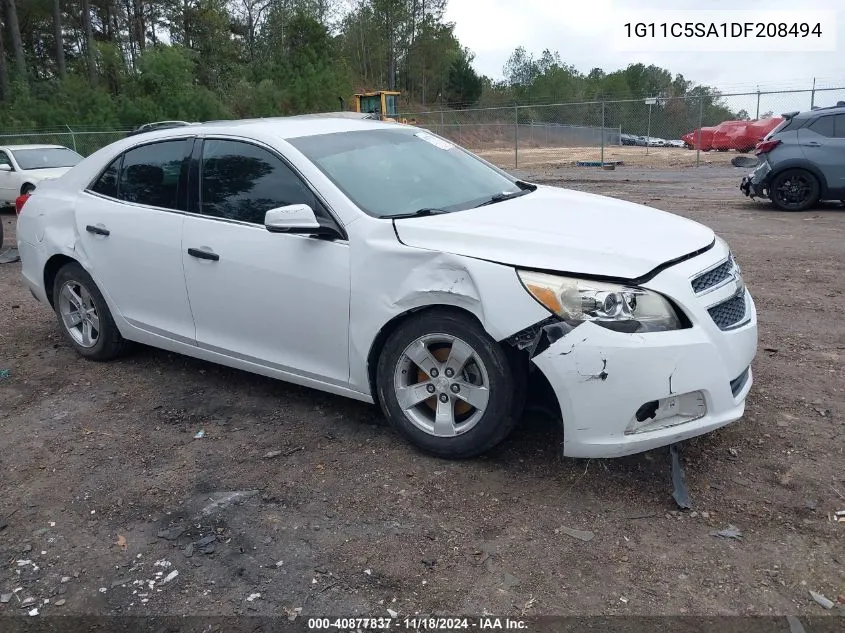 2013 Chevrolet Malibu 1Lt VIN: 1G11C5SA1DF208494 Lot: 40877837