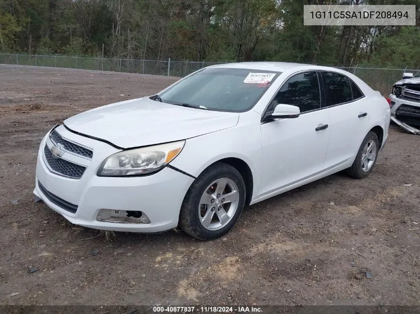 2013 Chevrolet Malibu 1Lt VIN: 1G11C5SA1DF208494 Lot: 40877837