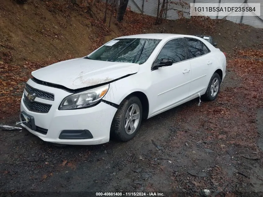 2013 Chevrolet Malibu 1Ls VIN: 1G11B5SA1DF235584 Lot: 40881408