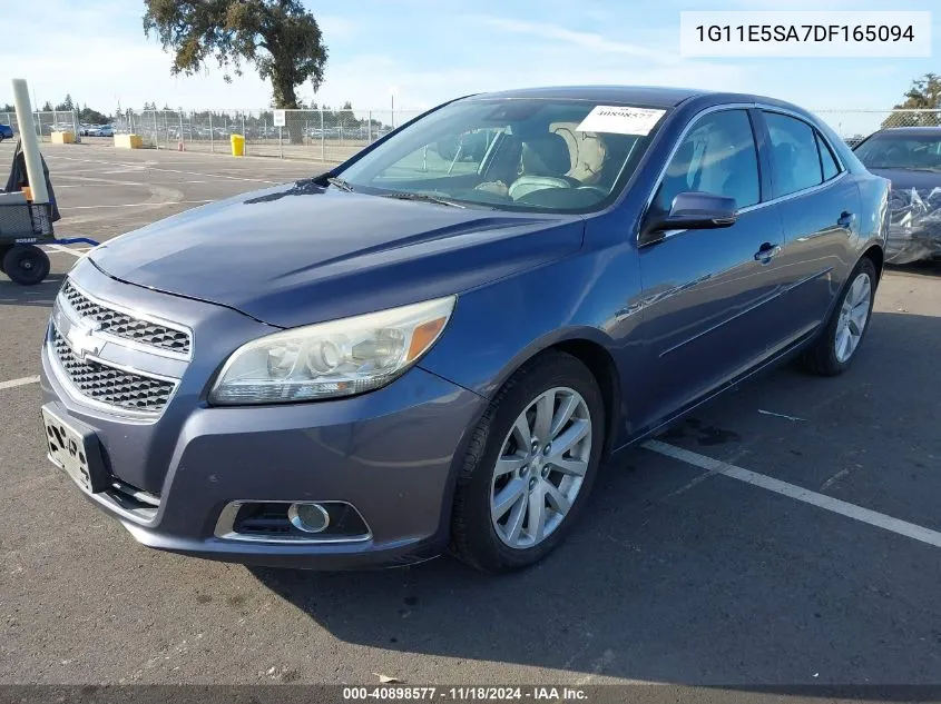 2013 Chevrolet Malibu 2Lt VIN: 1G11E5SA7DF165094 Lot: 40898577