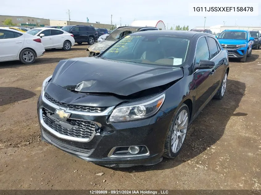 2014 Chevrolet Malibu VIN: 1G11J5SXXEF158478 Lot: 12100809