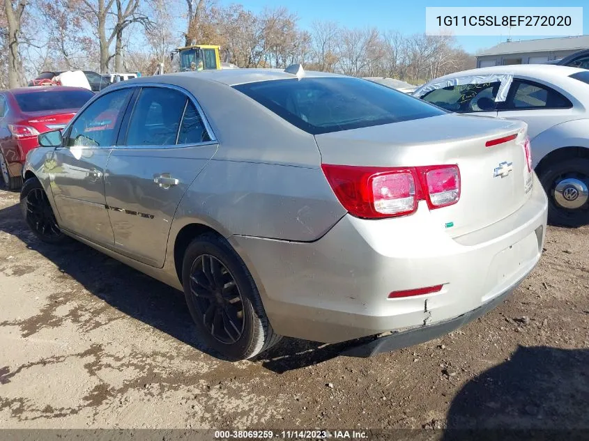 2014 Chevrolet Malibu 1Lt VIN: 1G11C5SL8EF272020 Lot: 38069259