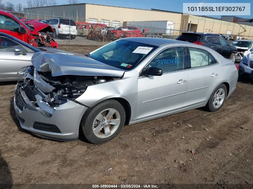 2014 Chevrolet Malibu 1Ls VIN: 1G11B5SL1EF302767 Lot: 38900444