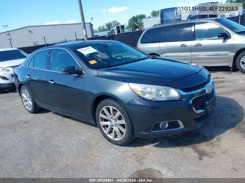 2014 Chevrolet Malibu 1Lz VIN: 1G11H5SL4EF229263 Lot: 39288681