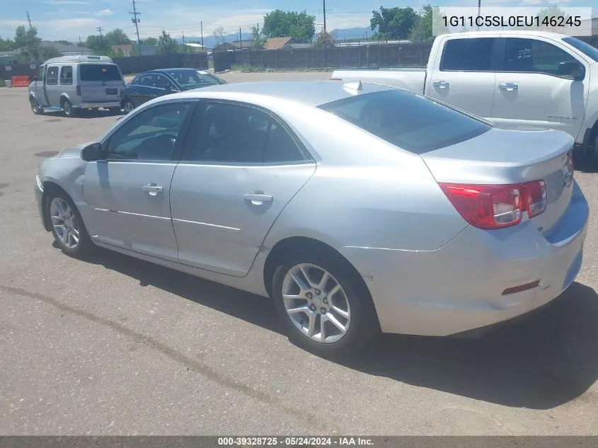 2014 Chevrolet Malibu 1Lt VIN: 1G11C5SL0EU146245 Lot: 39328725