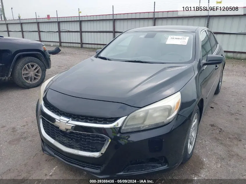 2014 Chevrolet Malibu 1Ls VIN: 1G11B5SL9EF120508 Lot: 39388435