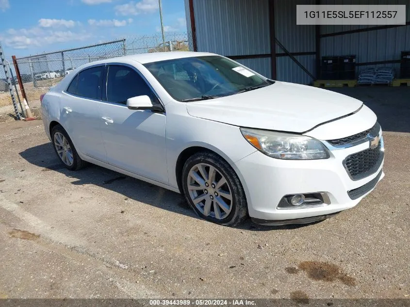 1G11E5SL5EF112557 2014 Chevrolet Malibu 2Lt