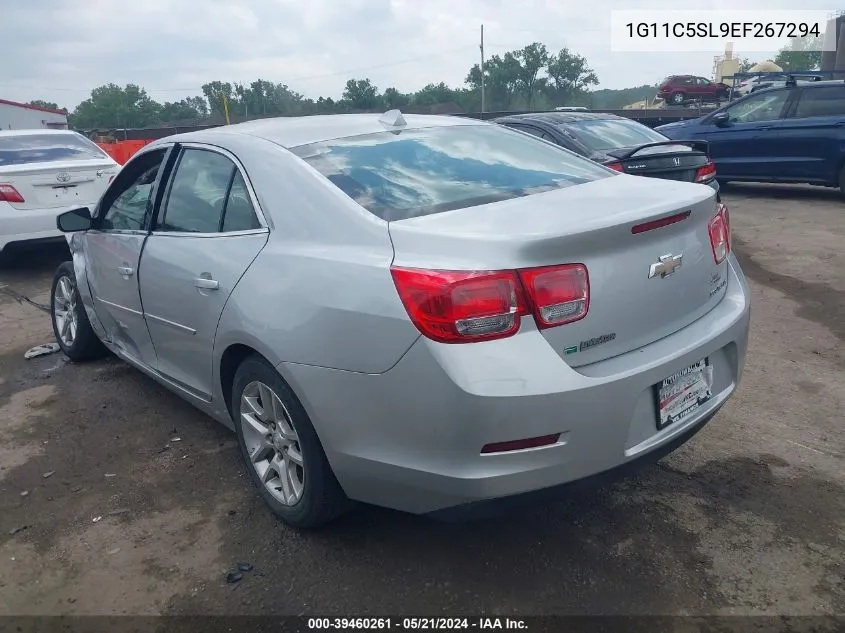 1G11C5SL9EF267294 2014 Chevrolet Malibu 1Lt