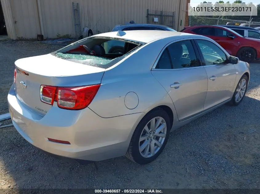 1G11E5SL3EF230171 2014 Chevrolet Malibu 2Lt