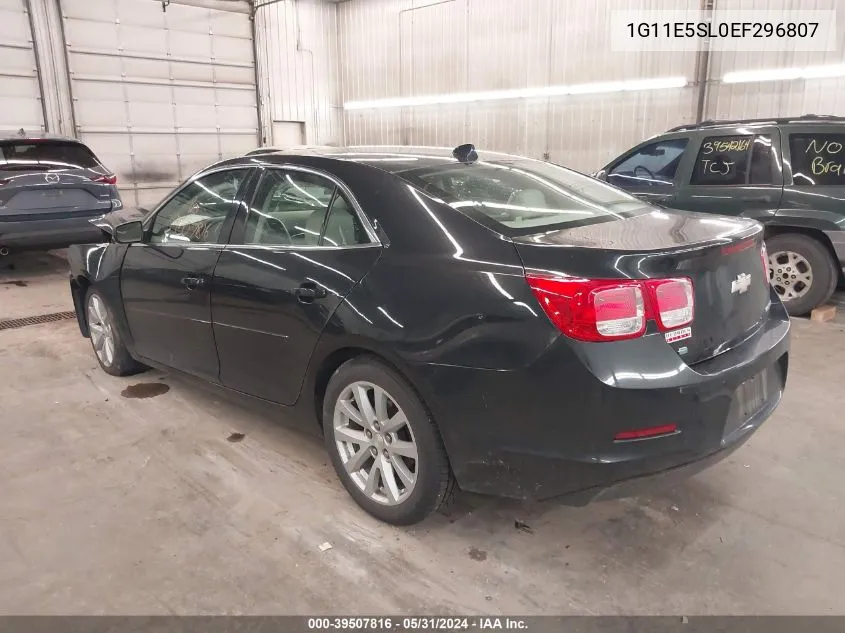 1G11E5SL0EF296807 2014 Chevrolet Malibu 2Lt